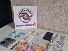 Homem é preso por vender cocaína em frente a escola