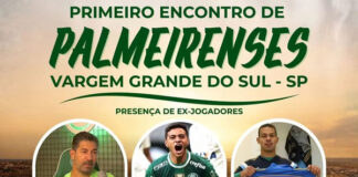 Vargem recebe 1º Encontro de Palmeirenses em setembro