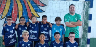 Meninos do handebol disputam rodada da Liga do Interior