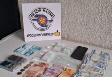 Homem é preso por vender cocaína de casa em frente a escola