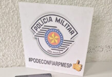 Tentou esconder porções de crack em muro de obra, mas foi pego