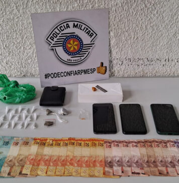 Homens são presos com crack, cocaína e maconha