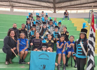 Fanfarra do Fleming se apresentou em São João