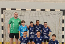 Equipe mirim masculina de handebol teve rodada difícil