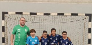 Equipe mirim masculina de handebol teve rodada difícil