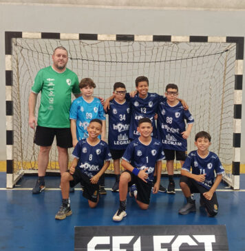 Equipe mirim masculina de handebol teve rodada difícil