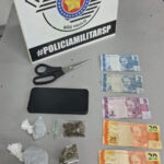 Ia fazer delivery de maconha e foi pego pela PM