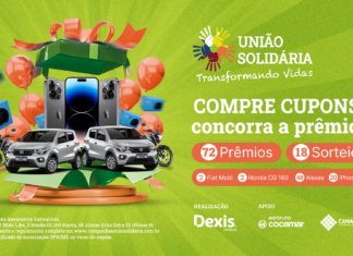 Campanha União Solidária sorteia iPhones e dois carros