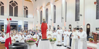 Vargem foi consagrada ao Sagrado Coração de Jesus em missa solene