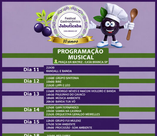 Casa Branca realiza 10º Festival da Jabuticaba