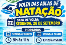 Aulas de natação retornam no Complexo Esportivo em Grama