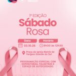 CMEC realiza 1ª edição do Sábado Rosa no dia 3