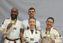Vargem Grande conquistou dois títulos brasileiros de taekwondo