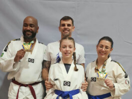 Vargem Grande conquistou dois títulos brasileiros de taekwondo