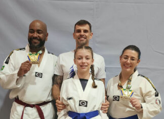 Vargem Grande conquistou dois títulos brasileiros de taekwondo