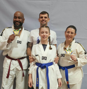Vargem Grande conquistou dois títulos brasileiros de taekwondo