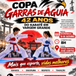 Copa Garras de Águia celebra 42 anos do karatê em Vargem Grande