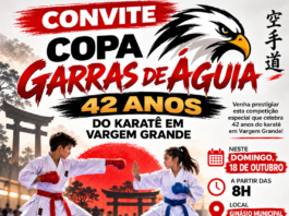 Copa Garras de Águia celebra 42 anos do karatê em Vargem Grande