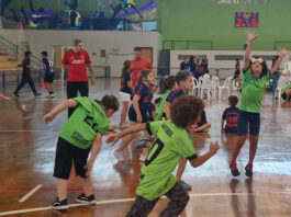 Vargem Grande sediou 2º Festival de Mini-handebol