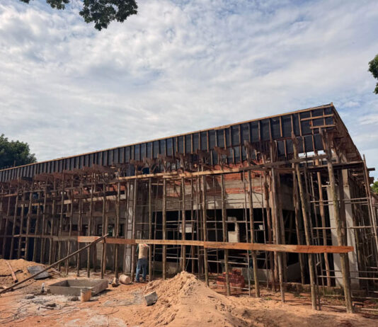 Obras da nova UBS no Jardim Fortaleza avançam