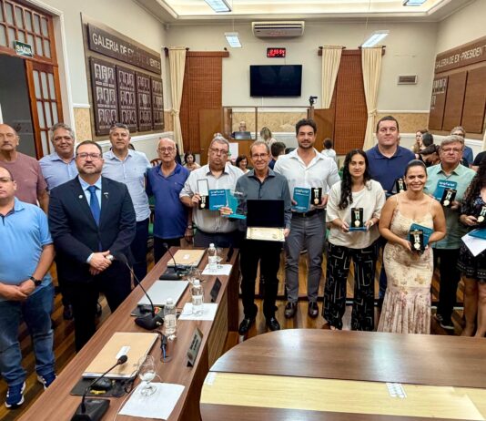Profissionais de Educação Física são homenageados em sessão solene