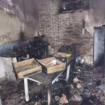 Equipe da GCM combateu incêndio no Jd. São José