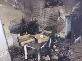 Equipe da GCM combateu incêndio no Jd. São José