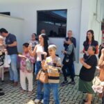 Ação sobre conscientização do câncer de mama