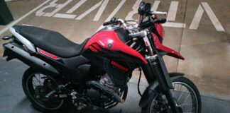 Moto é furtada e PM recupera o veículo no mesmo dia