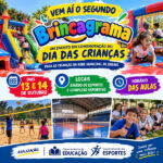 Brincagrama será realizado em Grama nos dias 13 e 14